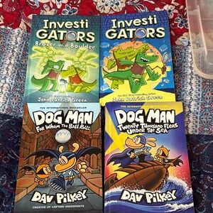InvestiGators and Dog Man Book Set